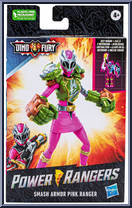 Smash Armor Pink Ranger from Power Rangers Dino Fury - Basic Series manufactured by Hasbro [Front]