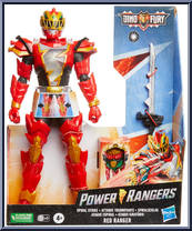 Spiral Strike Red Ranger from Power Rangers Dino Fury - Basic Series manufactured by Hasbro [Front]