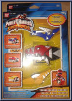 Thundersaurus Morpher from Power Rangers Dino Thunder - Role Play manufactured by Bandai [Front]