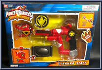 Tyranno Staff from Power Rangers Dino Thunder - Role Play manufactured by Bandai [Front]