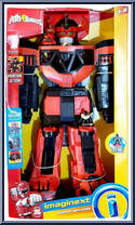 Morphin Megazord (Red / Black) from Power Rangers - Playsets manufactured by Fisher-Price [Front]