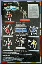 Red Lightstar Power Ranger from Power Rangers in Space - Lightstar Power Rangers manufactured by Bandai [Back]