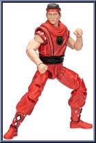 Morphed Miguel Diaz Red Eagle Ranger from Power Rangers Lightning Collection - Cobra Kai manufactured by Hasbro [Loose]