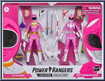 Zeo Pink Ranger / Mighty Morphin Pink Ranger from Power Rangers Lightning Collection - Exclusives manufactured by Hasbro [Front]