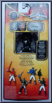 Battle Morphin Robo Knight Power Ranger from Power Rangers Megaforce - Morphin manufactured by Bandai [Back]