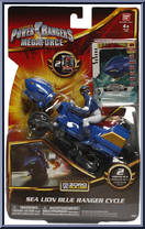 Sea Lion Blue Ranger Cycle Action Figure