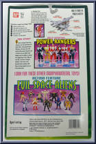 Black Ranger Zack from Power Rangers Mighty Morphin - Auto Morphin - Series 1 manufactured by Bandai [Back]