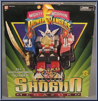 Deluxe Shogun MegaZord from Power Rangers Mighty Morphin - Zords manufactured by Bandai [Front]