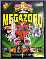 MegaZord (Deluxe Set) from Power Rangers Mighty Morphin - Zords manufactured by Bandai [Front]