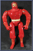 Red Ninja Ranger (Sword Slashing) from Power Rangers Mighty Morphin - Ninja Rangers manufactured by Bandai [Loose]