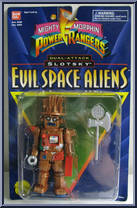 Dual Attack Slotsky from Power Rangers Mighty Morphin - Evil Space Aliens - Series 4 manufactured by Bandai [Front]