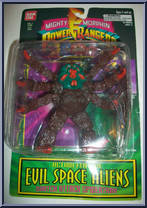 Snatch Attack Spidertron from Power Rangers Mighty Morphin - Evil Space Aliens - Series 1 manufactured by Bandai [Front]