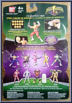 Power Up Black Ranger from Power Rangers Mighty Morphin - 2010 - Basic Series manufactured by Bandai [Back]