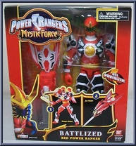 Battlized Red Power Ranger Action Figure