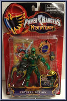 Green Crystal Action Power Ranger Action Figure