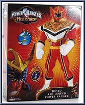 Jumbo Red Legend Power Ranger from Power Rangers Mystic Force - Box Sets manufactured by Bandai [Front]