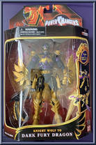Knight Wolf to Dark Fury Dragon Action Figure
