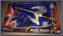 Magi Staff from Power Rangers Mystic Force - Role Play manufactured by Bandai [Front]
