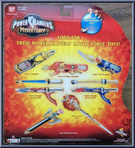 Red Power Ranger Set from Power Rangers Mystic Force - Box Sets manufactured by Bandai [Back]
