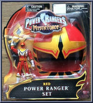 Red Power Ranger Set from Power Rangers Mystic Force - Box Sets manufactured by Bandai [Front]