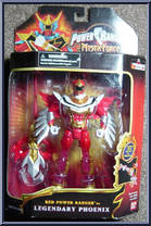 Red Power Ranger to Legendary Phoenix Action Figure