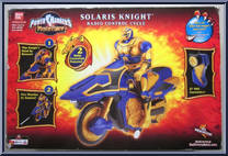 Solaris Knight Radio Control Cycle from Power Rangers Mystic Force - Radio Control manufactured by Bandai [Back]