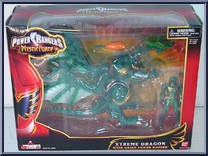 Xtreme Dragon with Green Power Ranger from Power Rangers Mystic Force - Box Sets manufactured by Bandai [Front]