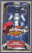 Blue Power Ranger from Power Rangers Operation Overdrive - Talking manufactured by Bandai [Front]