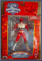 Lost Galaxy Red Ranger from Power Rangers Operation Overdrive - 15th Anniversary manufactured by Bandai [Front]