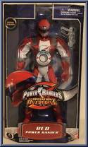 Red Power Ranger from Power Rangers Operation Overdrive - Talking manufactured by Bandai [Front]