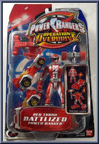 Red Turbo Battlized Power Ranger Action Figure