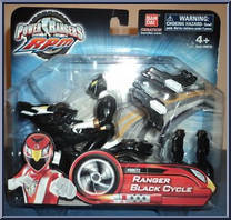 Ranger Black Cycle Action Figure