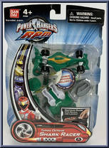 Turbo Octane Shark Racer from Power Rangers RPM - Turbo Octane manufactured by Bandai [Front]