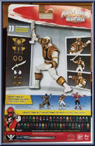 Armored Mighty Morphin White Ranger from Power Rangers Super Megaforce - Armored manufactured by Bandai [Back]
