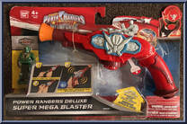 Power Rangers Deluxe Super Mega Blaster from Power Rangers Super Megaforce - Role Play manufactured by Bandai [Front]