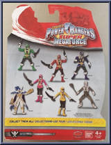 Yellow Ranger Action Hero from Power Rangers Super Megaforce - Action Heroes manufactured by Bandai [Back]