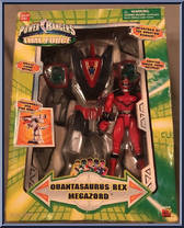 Quantasaurus Rex Megazord from Power Rangers Time Force - Zords manufactured by Bandai [Front]