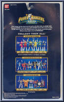 Gold Ranger (Staff Whirling) from Power Rangers Zeo - Rangers manufactured by Bandai [Back]