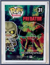 Predator (Clear) from Predator - Pop! Vinyl Figures manufactured by Funko [Back]