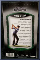 Tiger Woods (2000 British Open Champion) from Pro Shots - Basic Series manufactured by Upper Deck [Back]