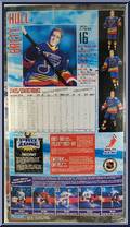 Brett Hull from Pro Zone - NHL manufactured by Playmates [Back]