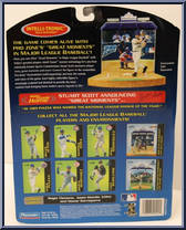 Mike Piazza from Pro Zone - MLB manufactured by Playmates [Back]