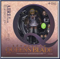 Airi (Player 2 Color) from Revoltech - Queen's Blade manufactured by Kaiyodo [Front]