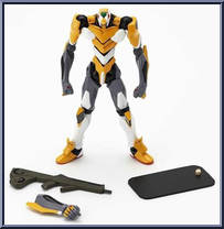 Evangelion - EVA-00 Proto Type (Mini) from Revoltech - Revoltech Miniature manufactured by Kaiyodo [Loose]