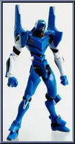 Evangelion - EVA-00 Proto Type (Blue, Kai) from Revoltech - Basic Series manufactured by Kaiyodo [Loose]