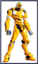 Evangelion - EVA-00 Proto Type (Yellow) from Revoltech - Basic Series manufactured by Kaiyodo [Loose]
