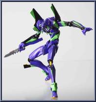 Evangelion - EVA-01 New Movie (Ver 2.0) from Revoltech - Basic Series manufactured by Kaiyodo [Loose]