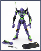 Evangelion - EVA-01 Test Type (Mini) from Revoltech - Revoltech Miniature manufactured by Kaiyodo [Loose]
