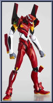 Evangelion - EVA-02 New Movie (Ver 2.0) from Revoltech - Basic Series manufactured by Kaiyodo [Loose]