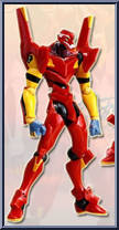 Evangelion - EVA-02 Production Model from Revoltech - Basic Series manufactured by Kaiyodo [Loose]